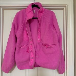 Free People hit the slopes jacket, size large